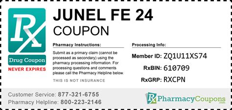 Junel fe 24 coupon - Mar 15, 2022 · However, certain contraceptives can also be used to treat other conditions. For example, four combined oral contraceptives (Yaz, Ortho Tri-Cyclen, Beyaz, and Estrostep Fe) have FDA approval for the treatment of acne. Certain combined oral contraceptives are also FDA-approved for premenstrual dysphoric disorder (PMDD). 